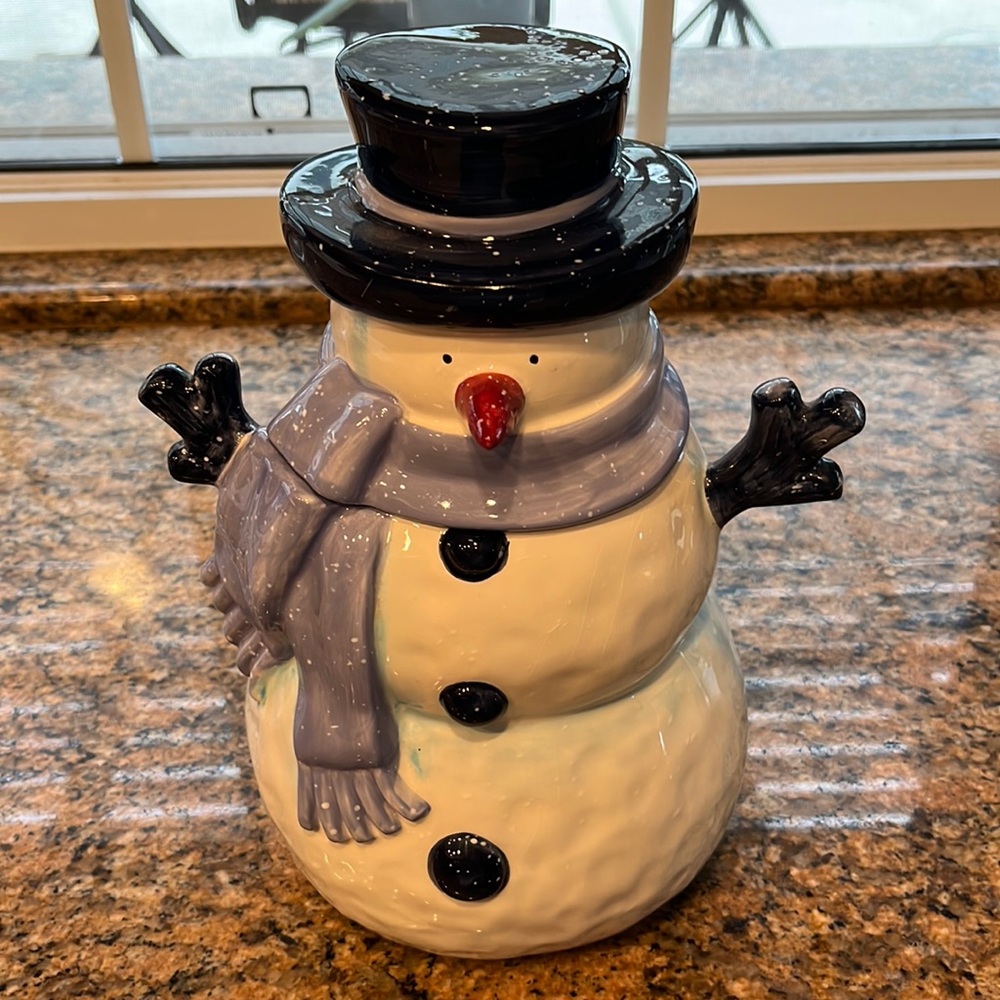 Home Snowman Cookie Jar